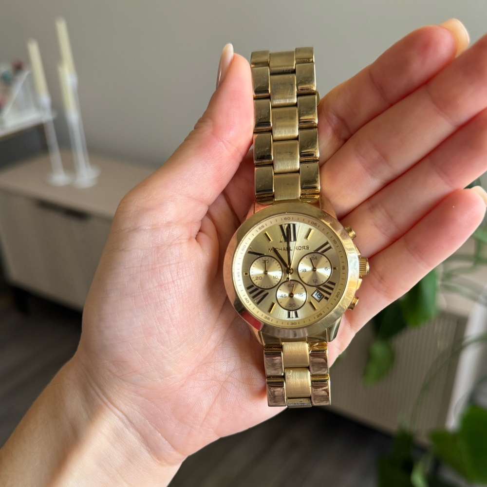Gold Michael Kors Watch